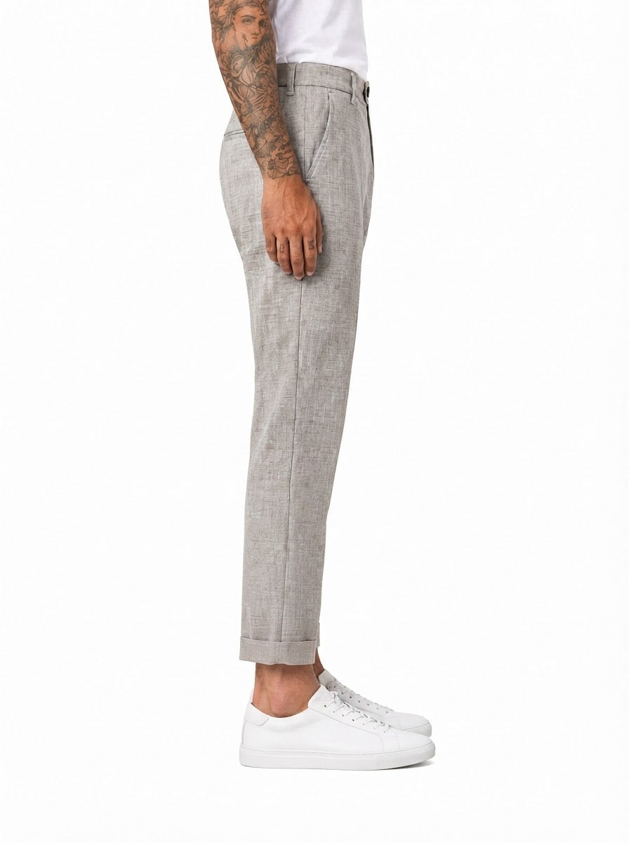 CENTAURO Pantalone fiammato beige