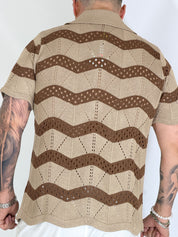 Etnia · Cardigan sabbia/camel