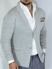 ONE · Cardigan giacca grigio