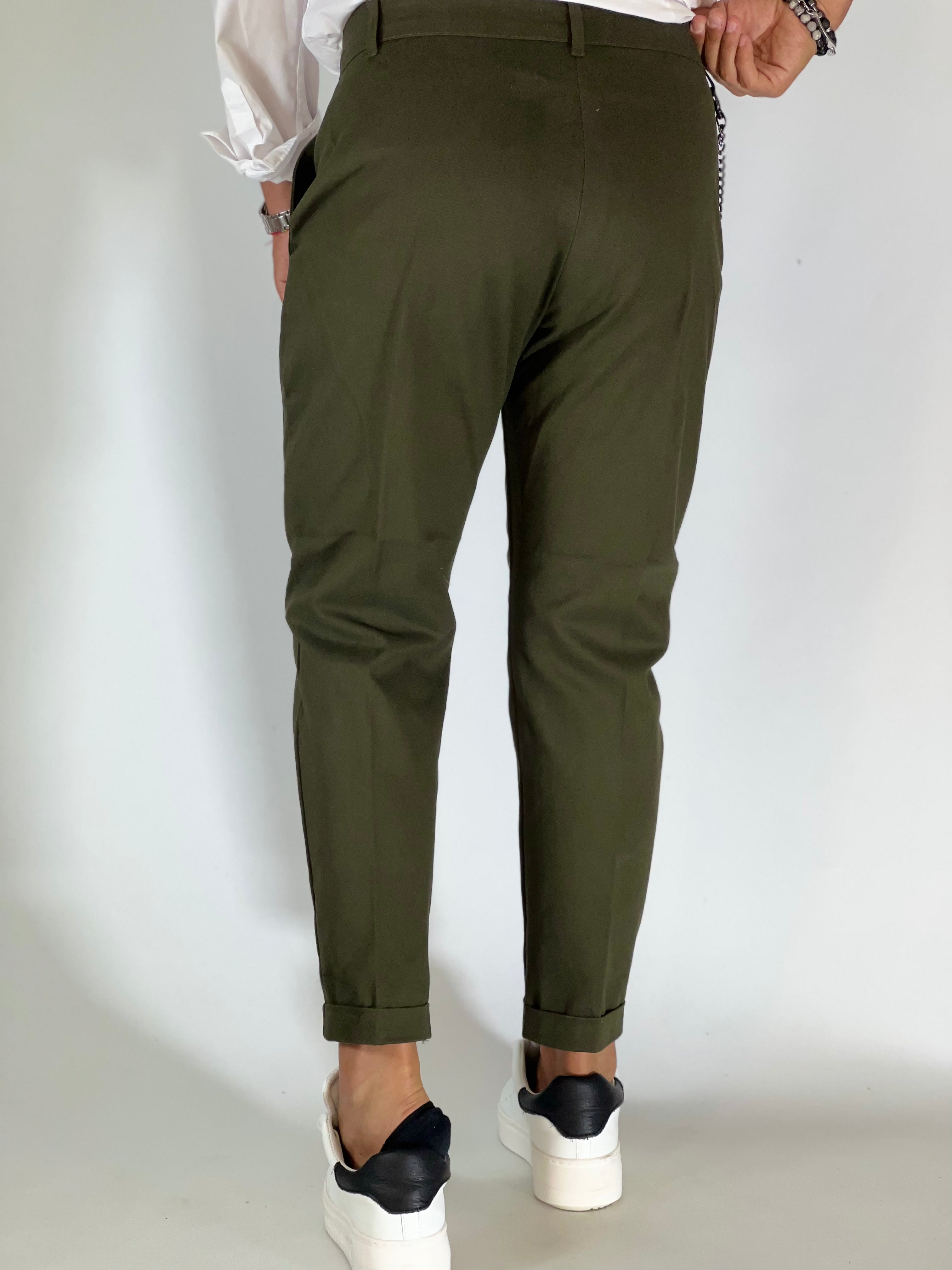 Pantalone elegant verde DC9096