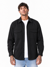 ATLANTIDE Camicia over nero