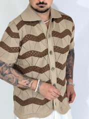 Etnia · Cardigan sabbia/camel