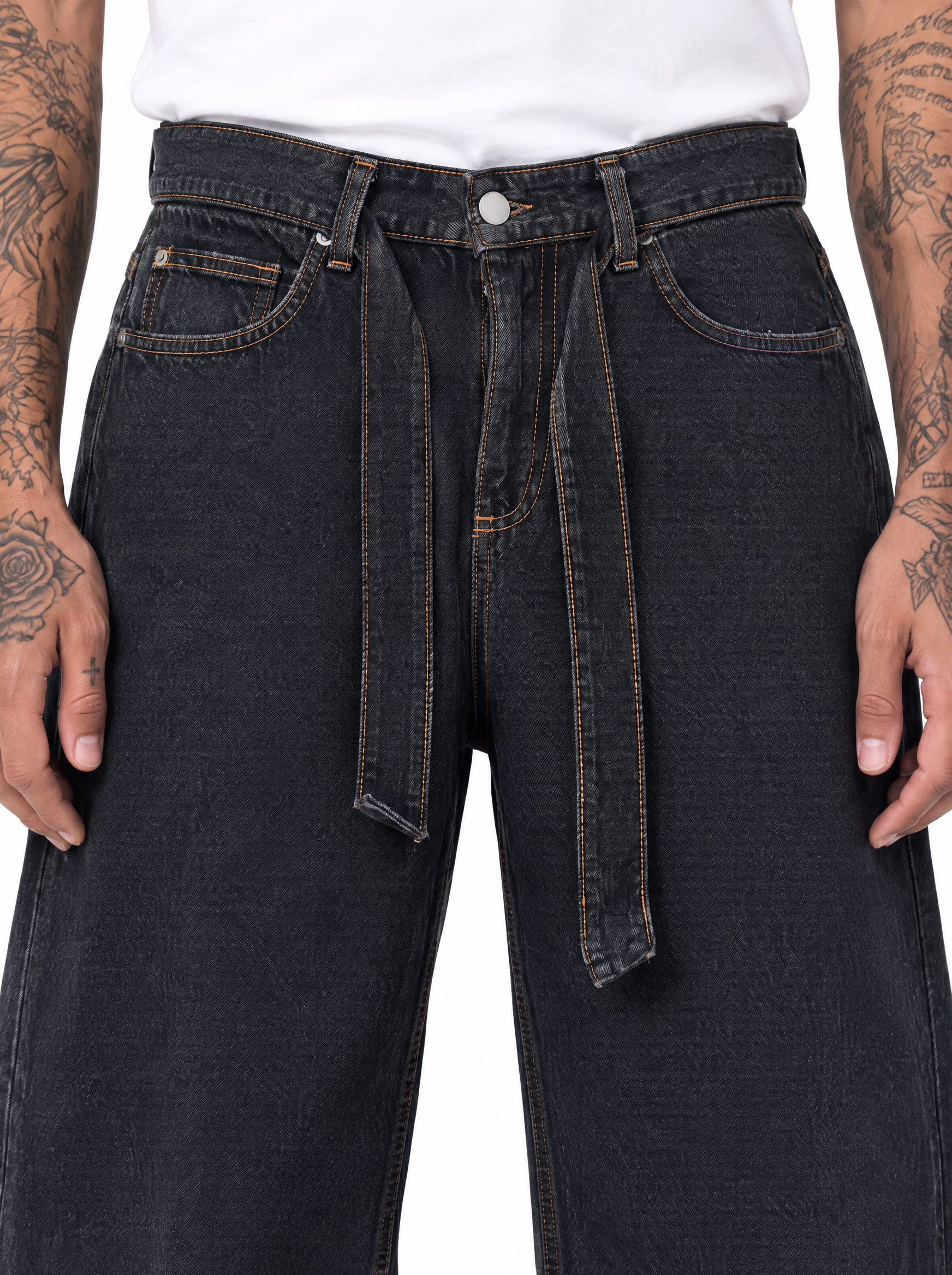 BIG RED Jeans balloon con cintura
