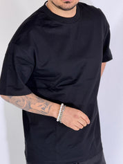 T-Shirt over basic black L814901