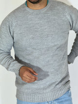 Grove · Maglione rasato perla