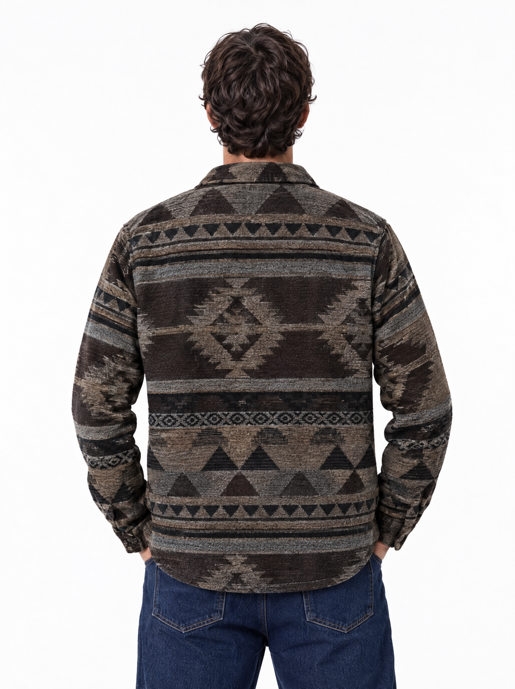 WEEKEND Giacca in pile azteca beige
