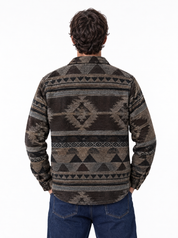 WEEKEND Giacca in pile azteca beige