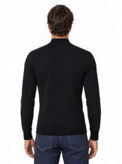 Lupetto con trecce black 889