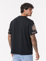 LA PALOMA T-shirt oversize con scritte nera