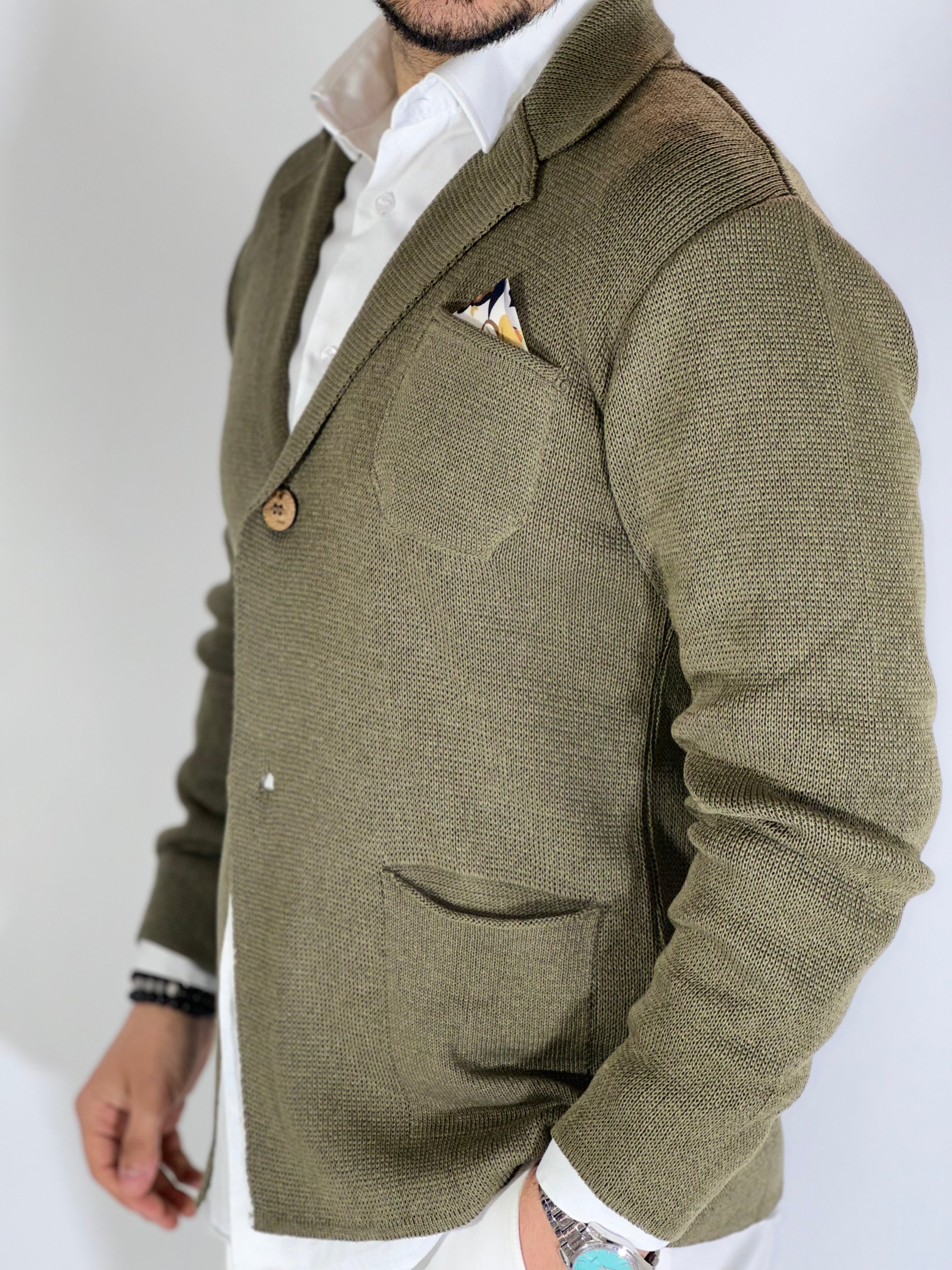 Cardigan giacca muschio AK8577302