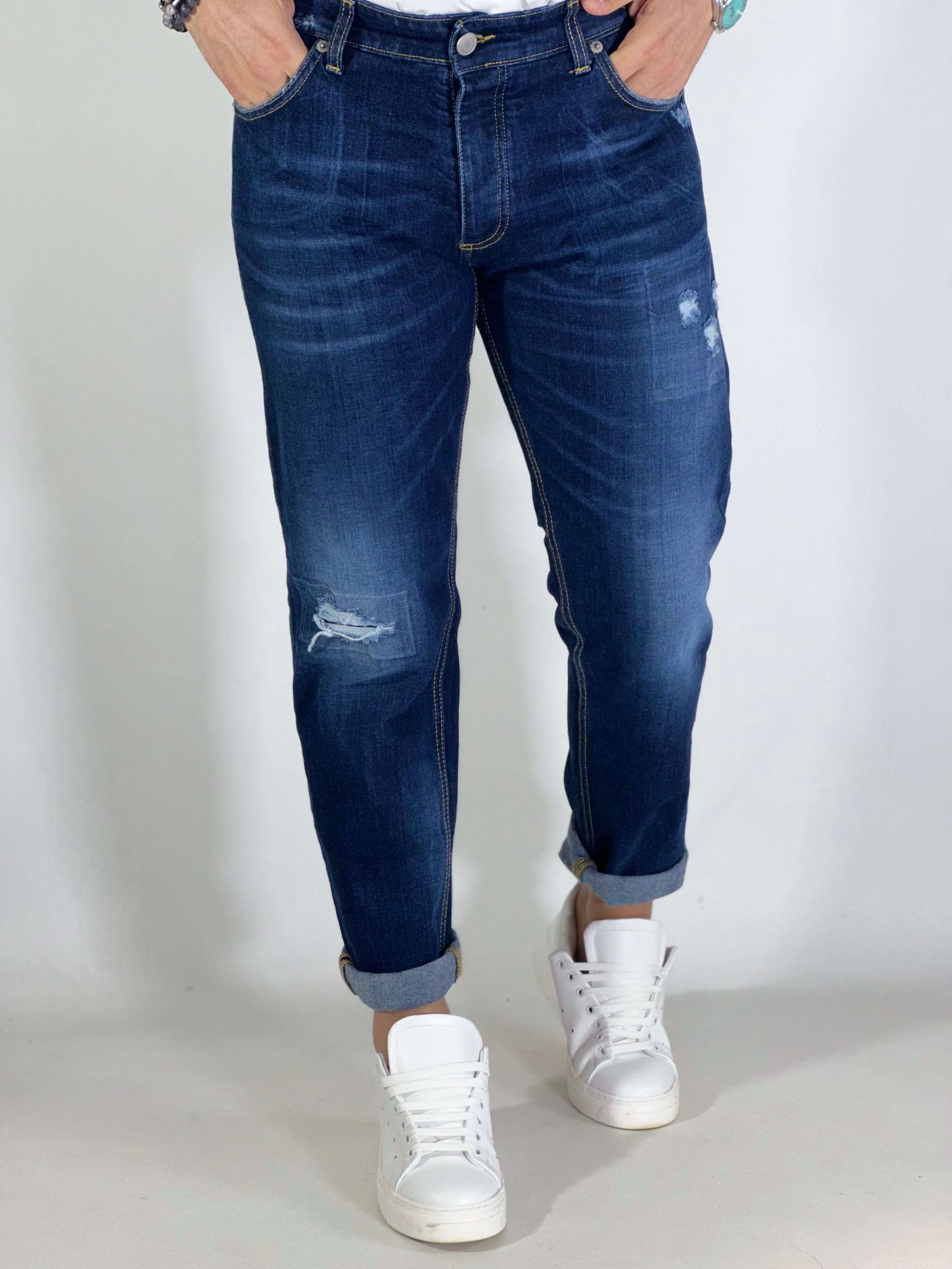 Jeans slim fit denim 2N2T/BRYGTHONE