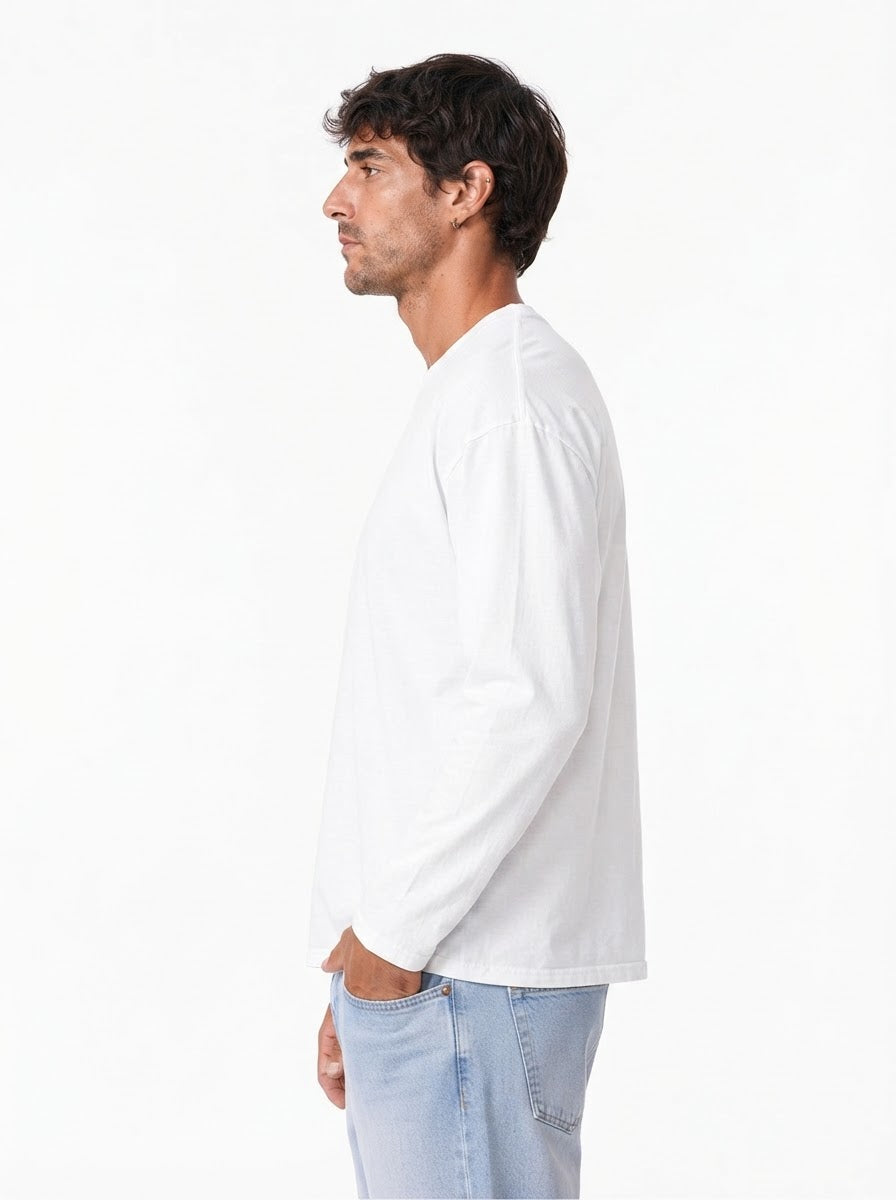 YAMAL Maglia long sleeve panna