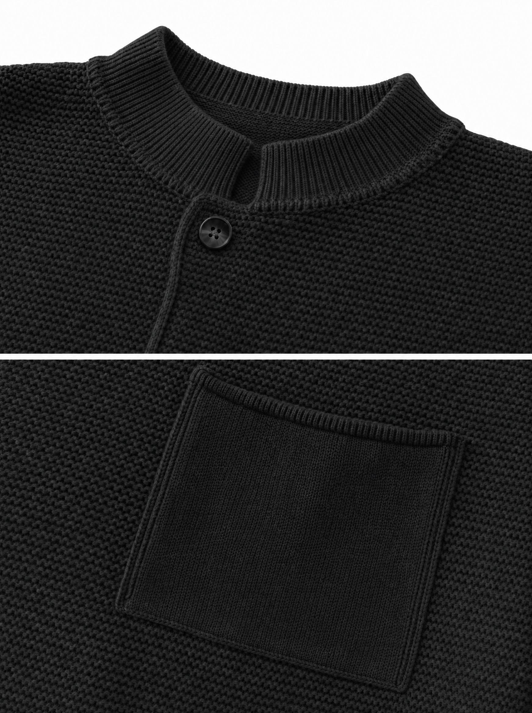 MORGAN cardigan coreano nero
