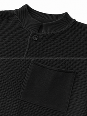 MORGAN cardigan coreano nero