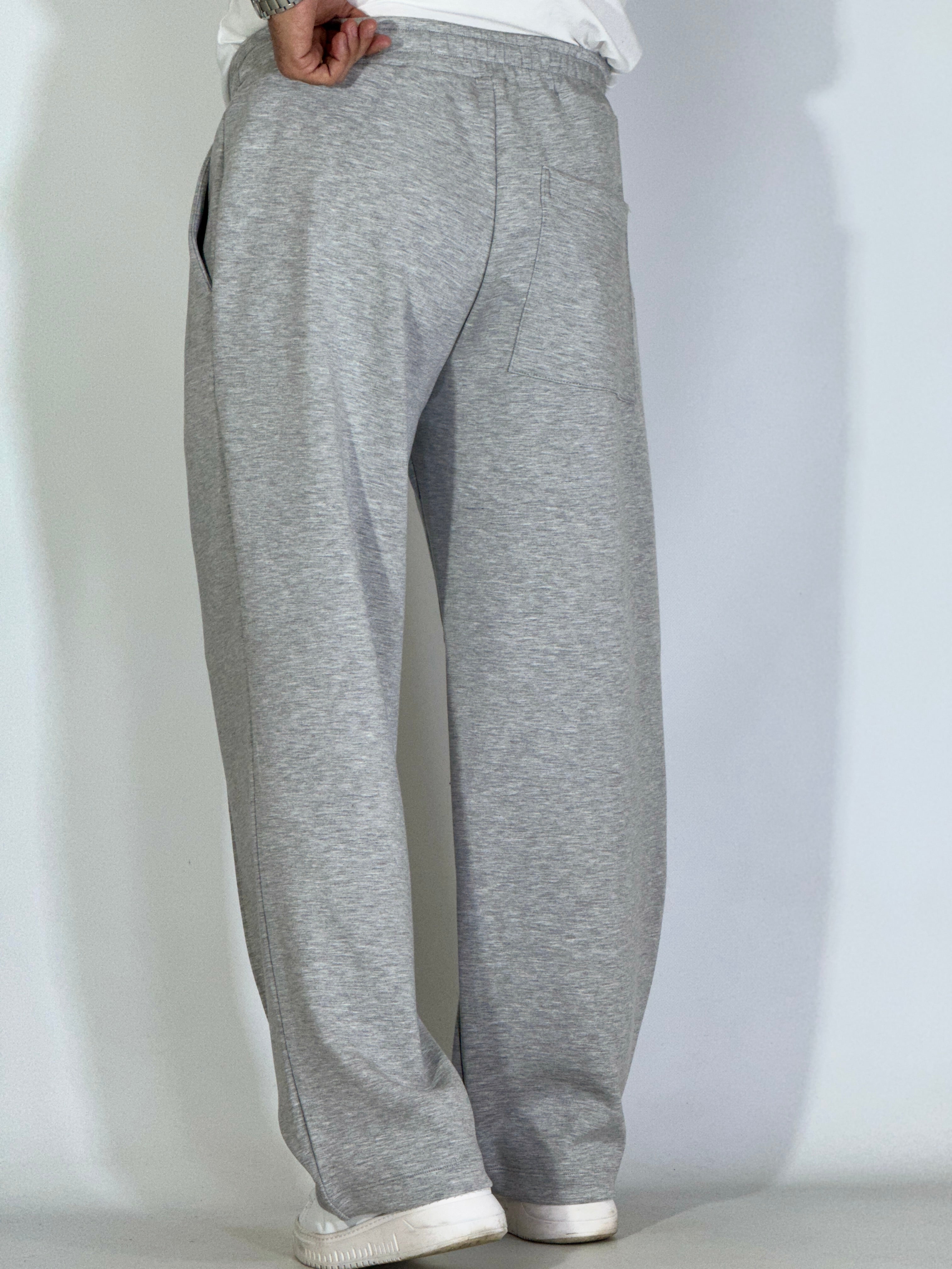 Pantalone tuta palazzo grigio WATFORD