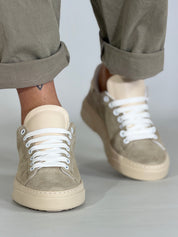 Apex · Scarpa in camoscio beige