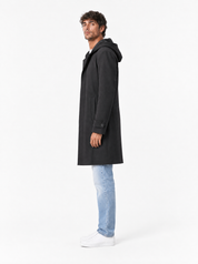 LULLABY Trench con cappuccio nero