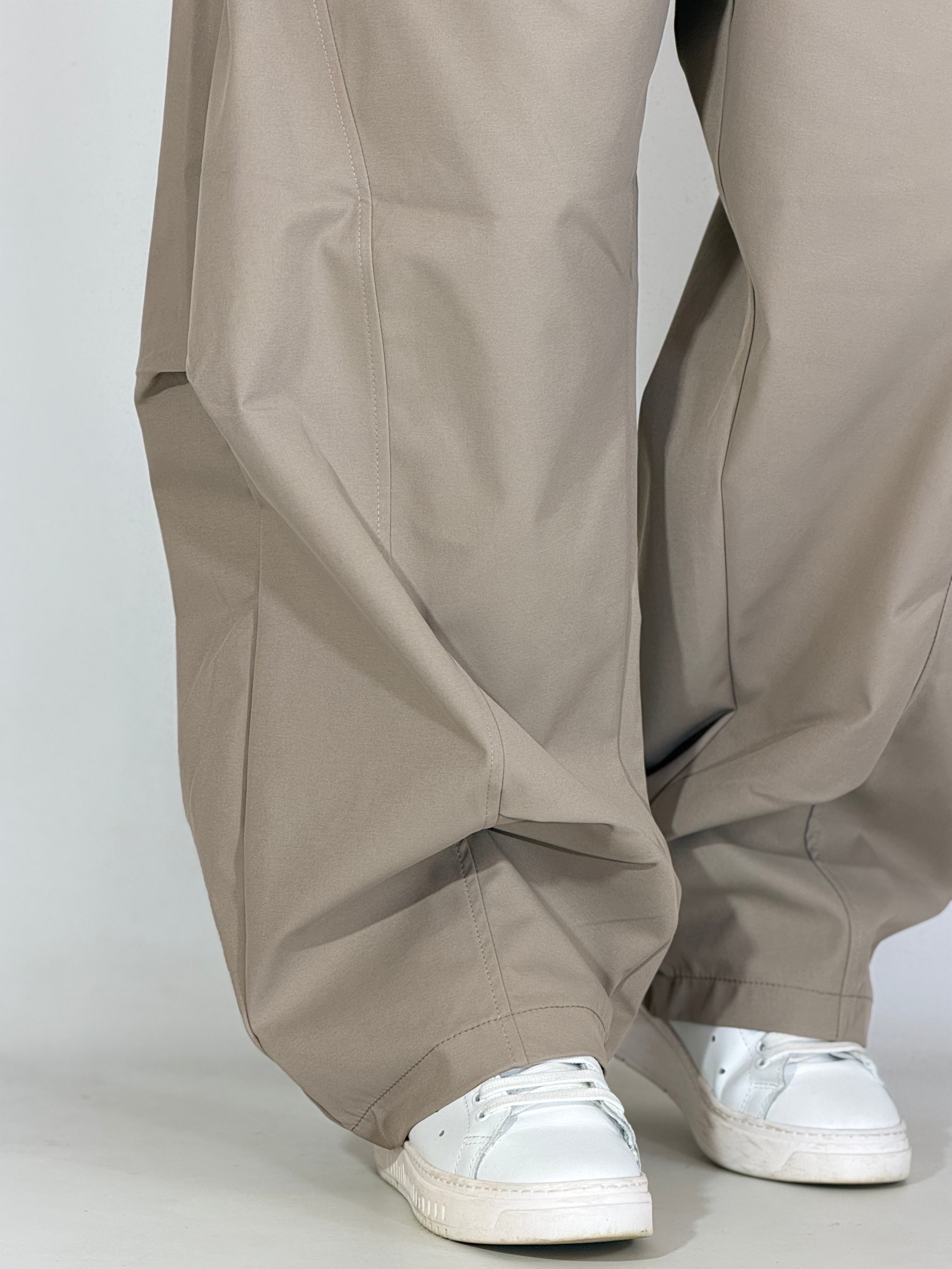 Pantalaccio wide tortora APP771