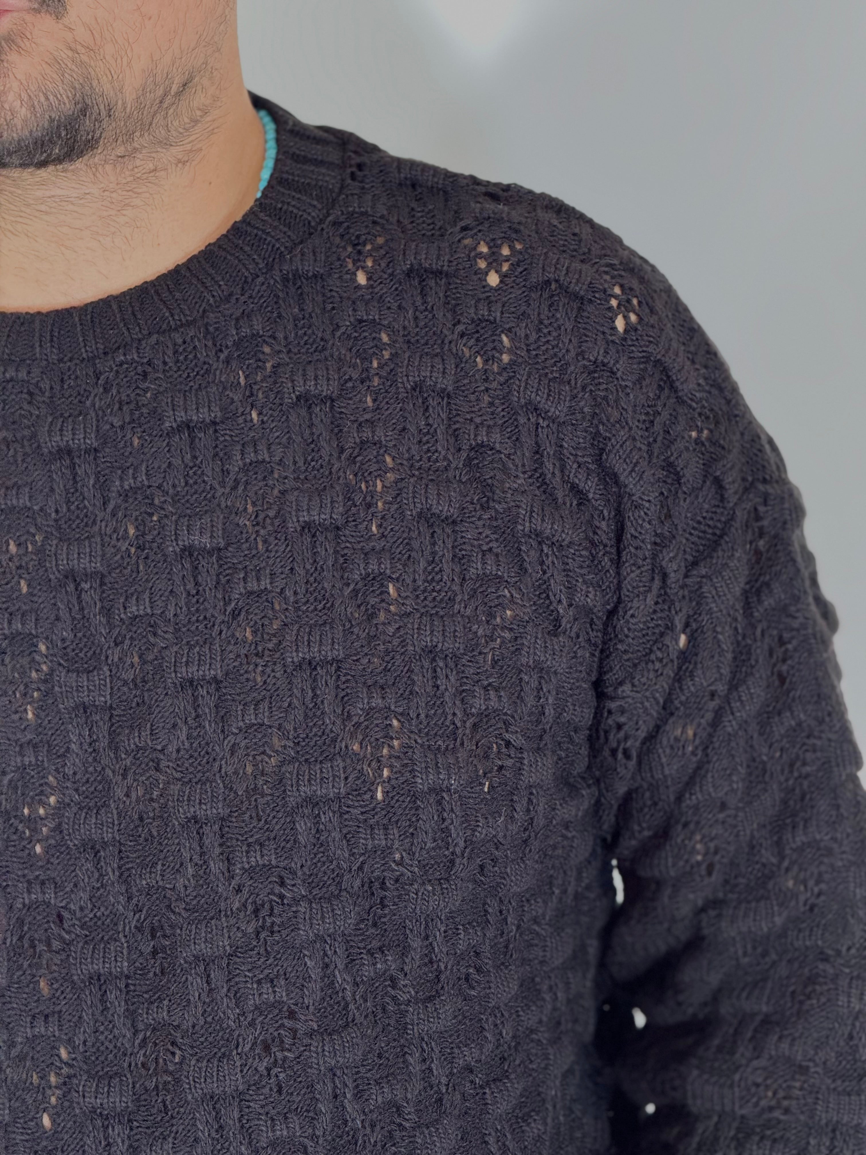 Maglione nero AUSTIN