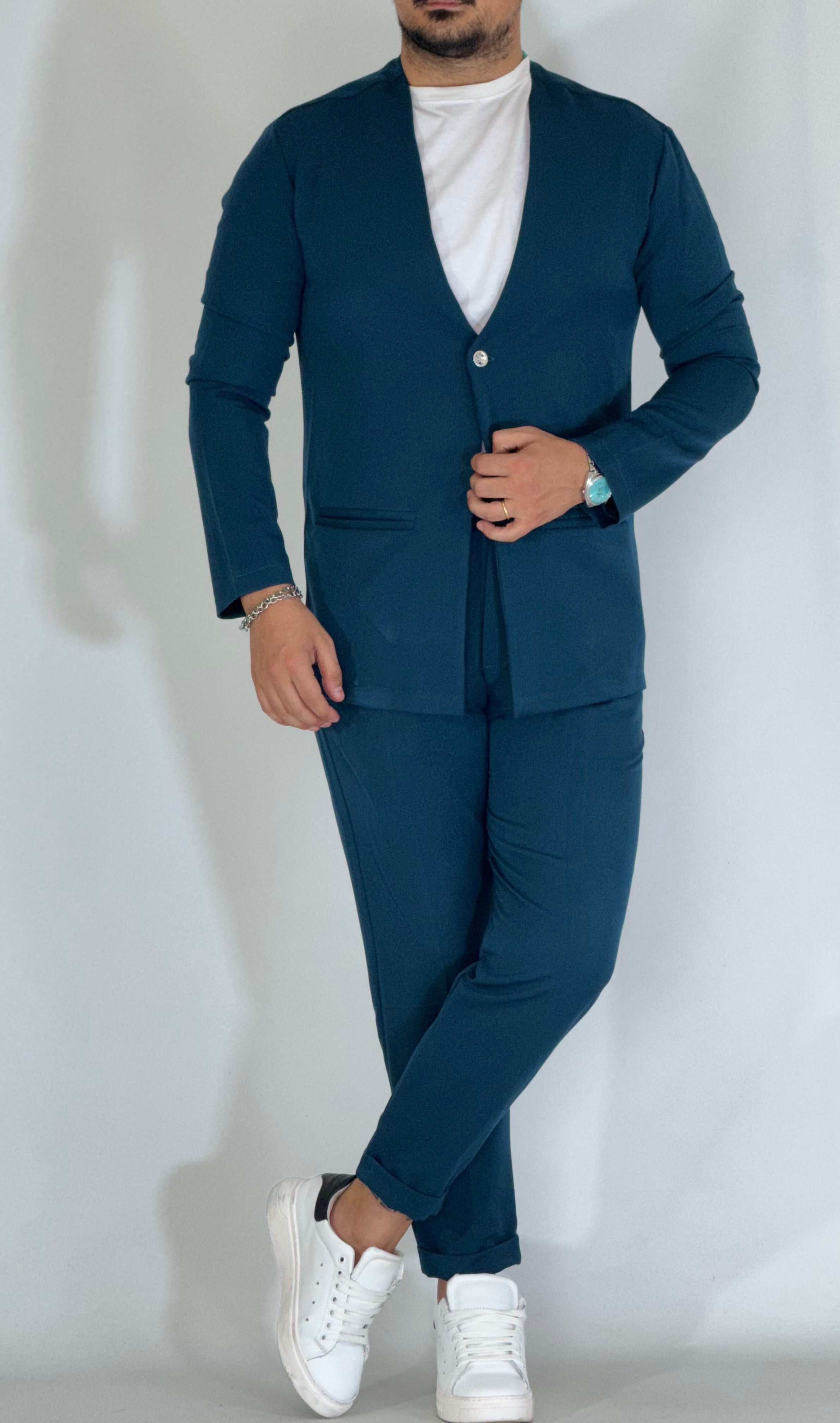 Abito casual ottanio UM135/486