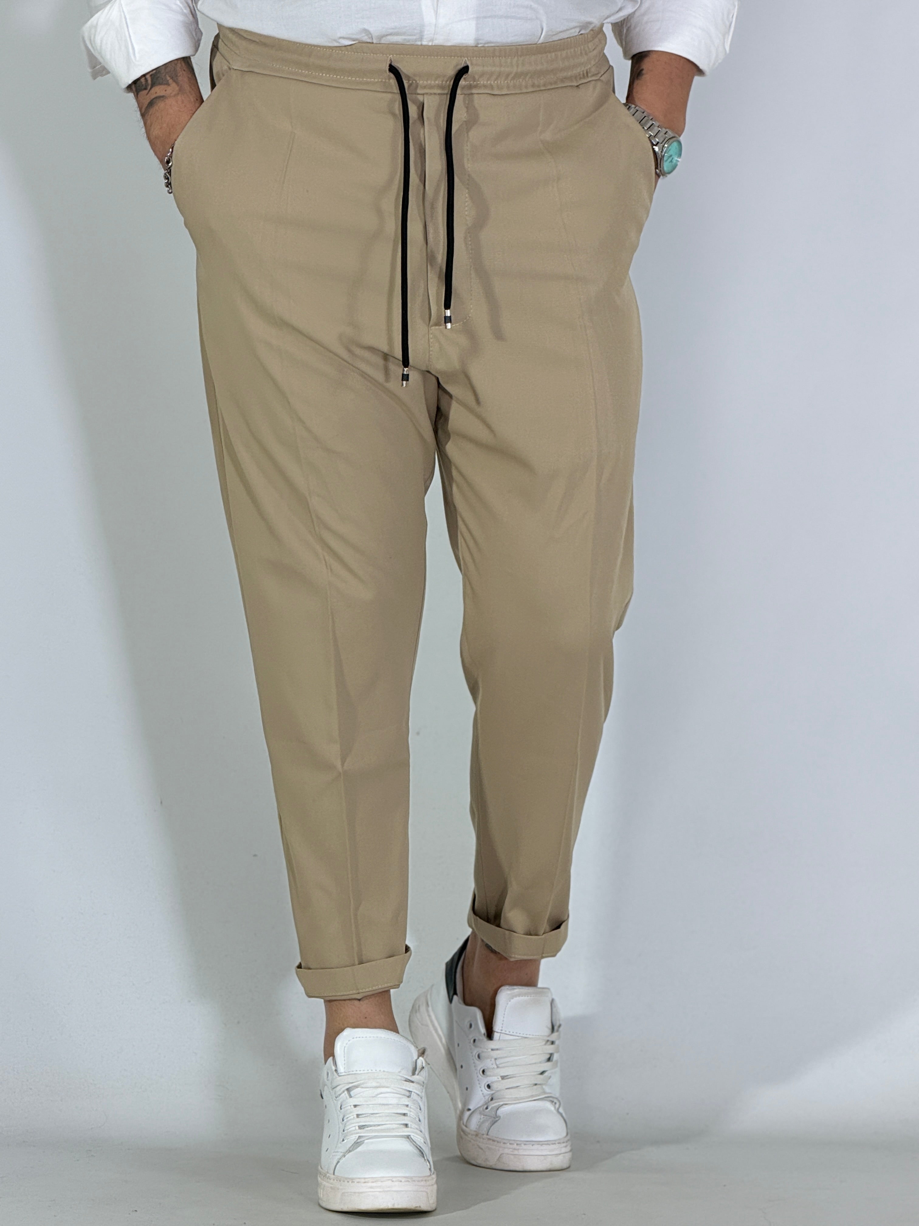 Bridge · Pantalaccio beige 323
