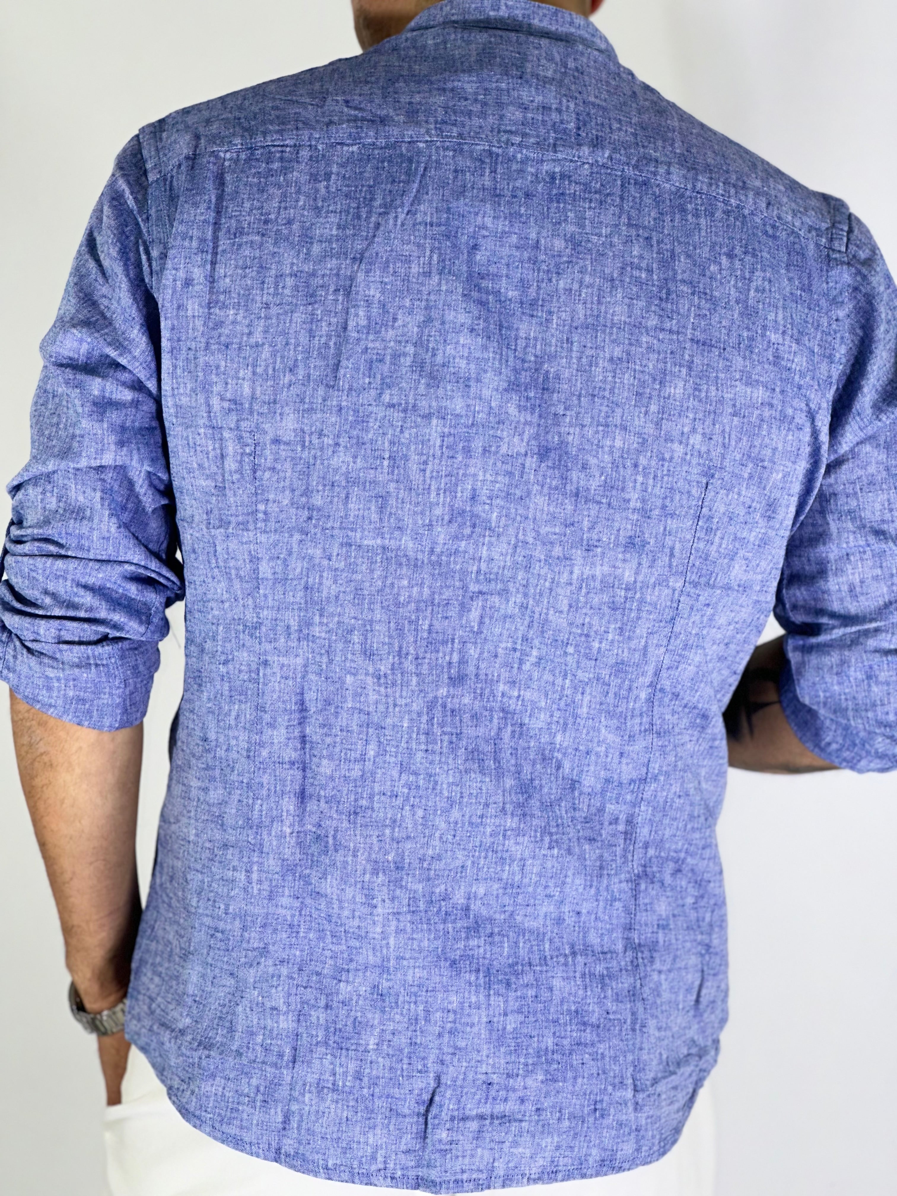Camicia mistolino coreana azzurro SANDIEGO