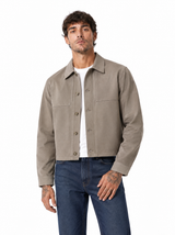 TAYLOR camicia cropped beige