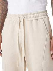 Pantalone tuta balloon fit beige DC186016