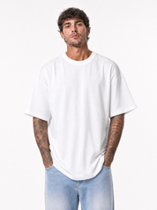 LOUVRE t-shirt cropped bianca