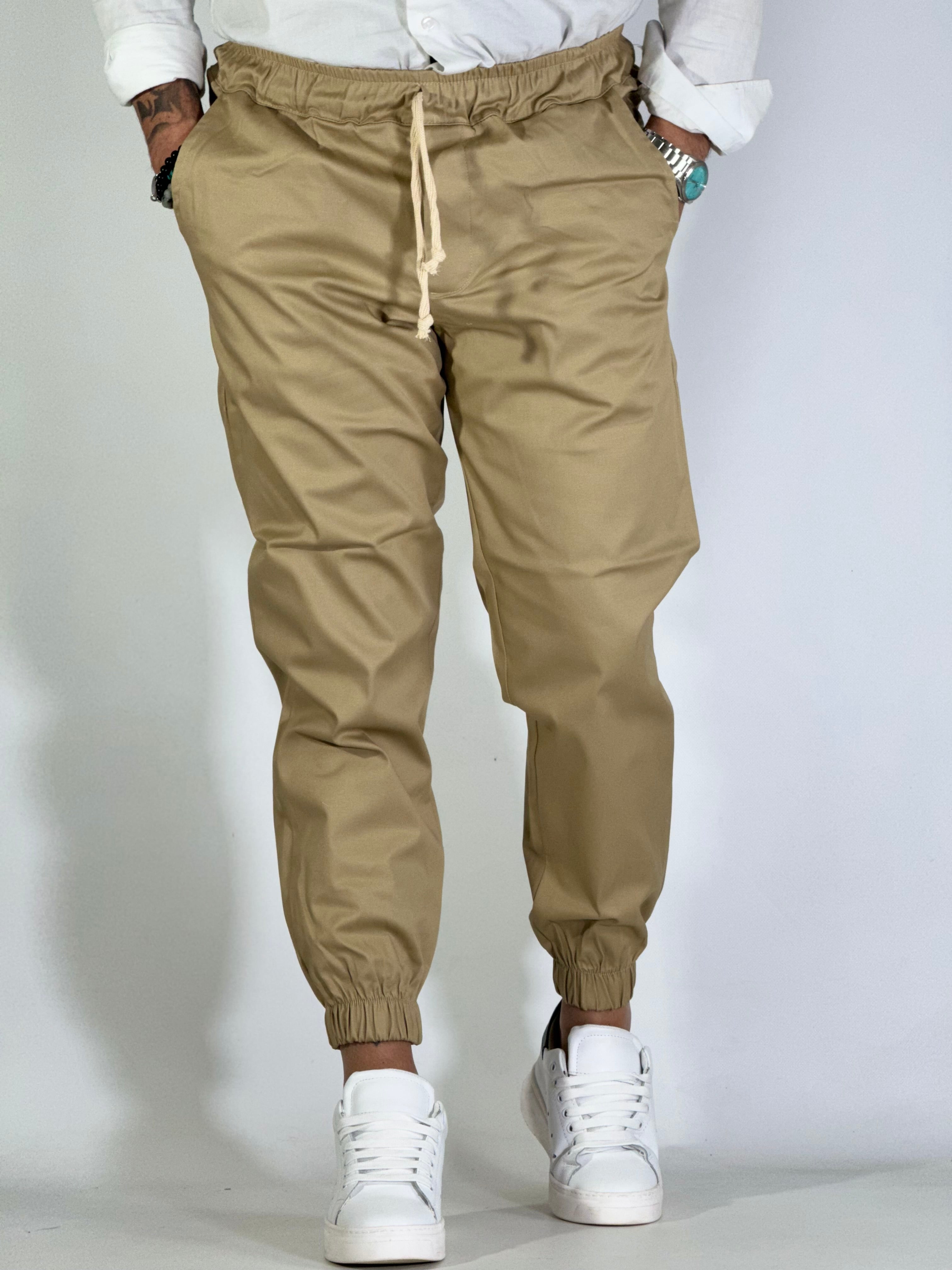 Pantalaccio molla beige GPE520