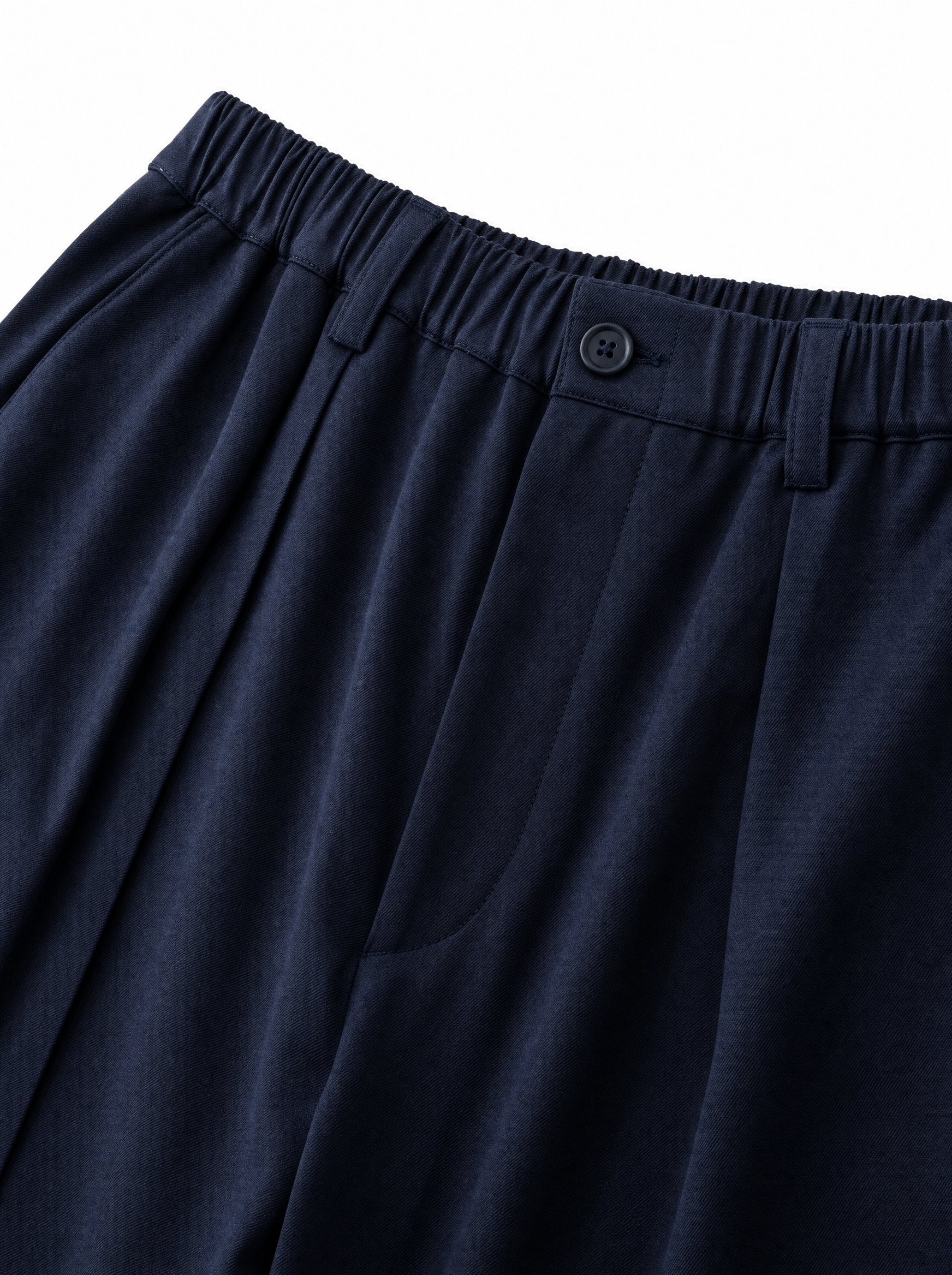 NOMAD AD45 Pantalone carrot con pince blu