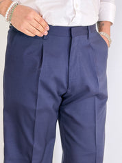 Pantalone fondo largo Migliaccio blu SPENCER