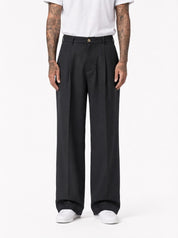 Pantalone maxi pinces nero PENCH28