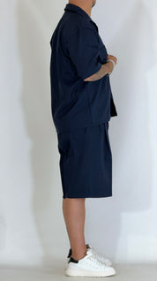 Fifth· Coordinato fiammato blu