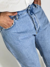 Jeans carrot pulito chiaro 2N2T