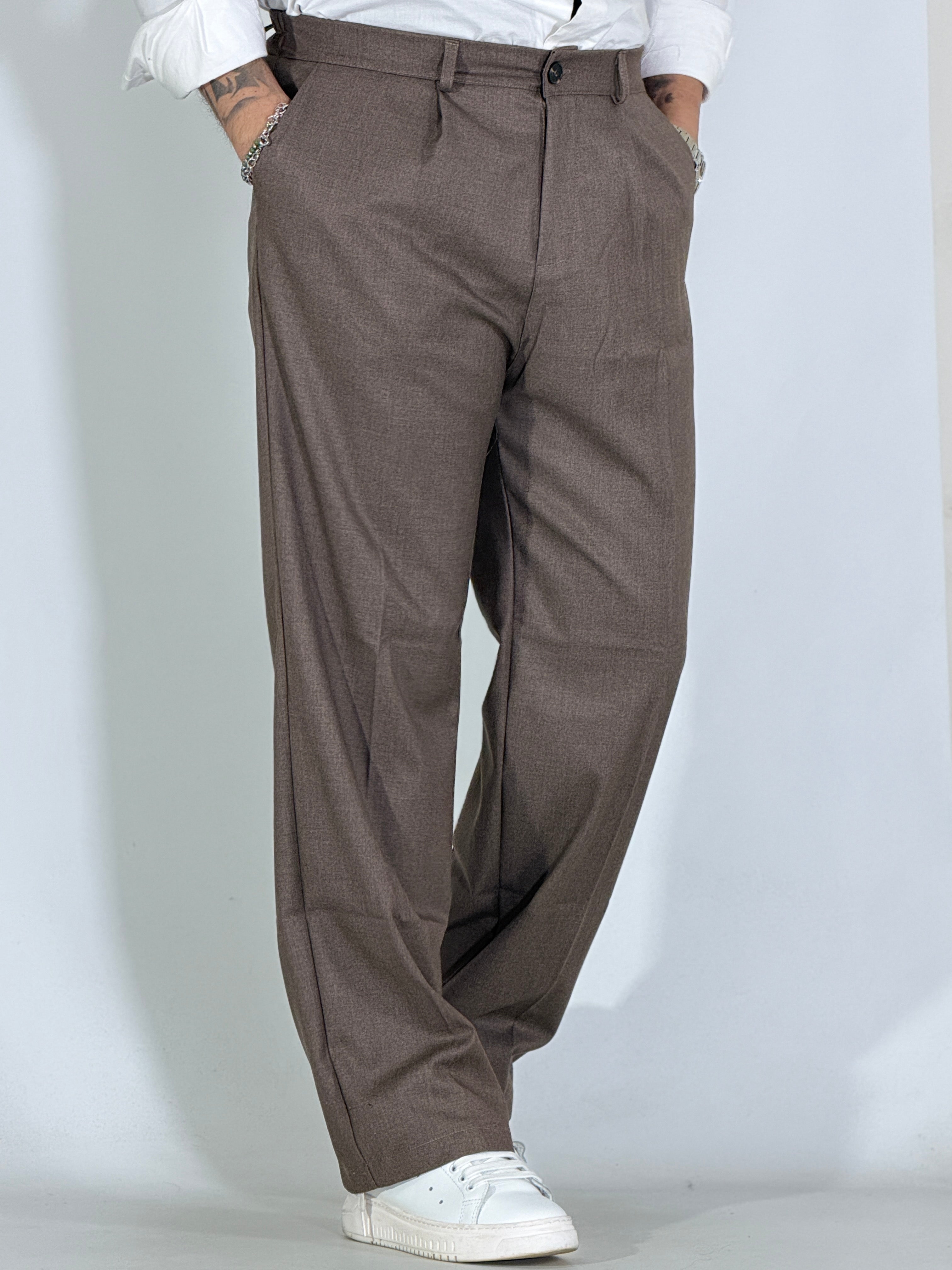 Pantalone palazzo fango UM811