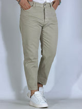 Jeans carrot tortora bull pulito 2N2T