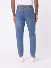 AURA Jeans carrot scuro