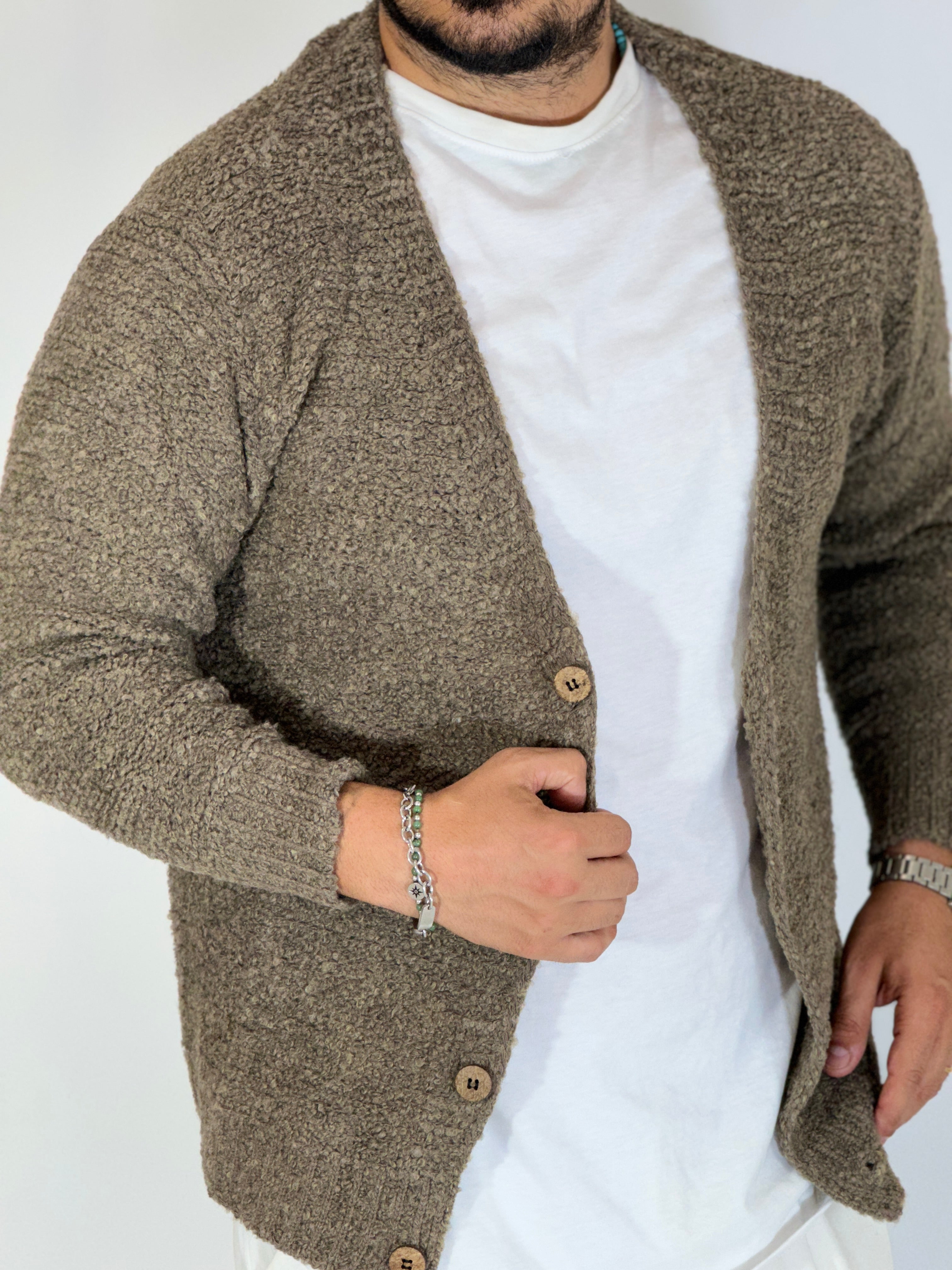 Cardigan boucler fango SER A424