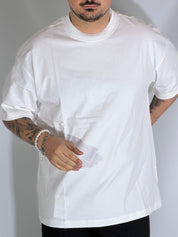 T-Shirt over basic white L814901