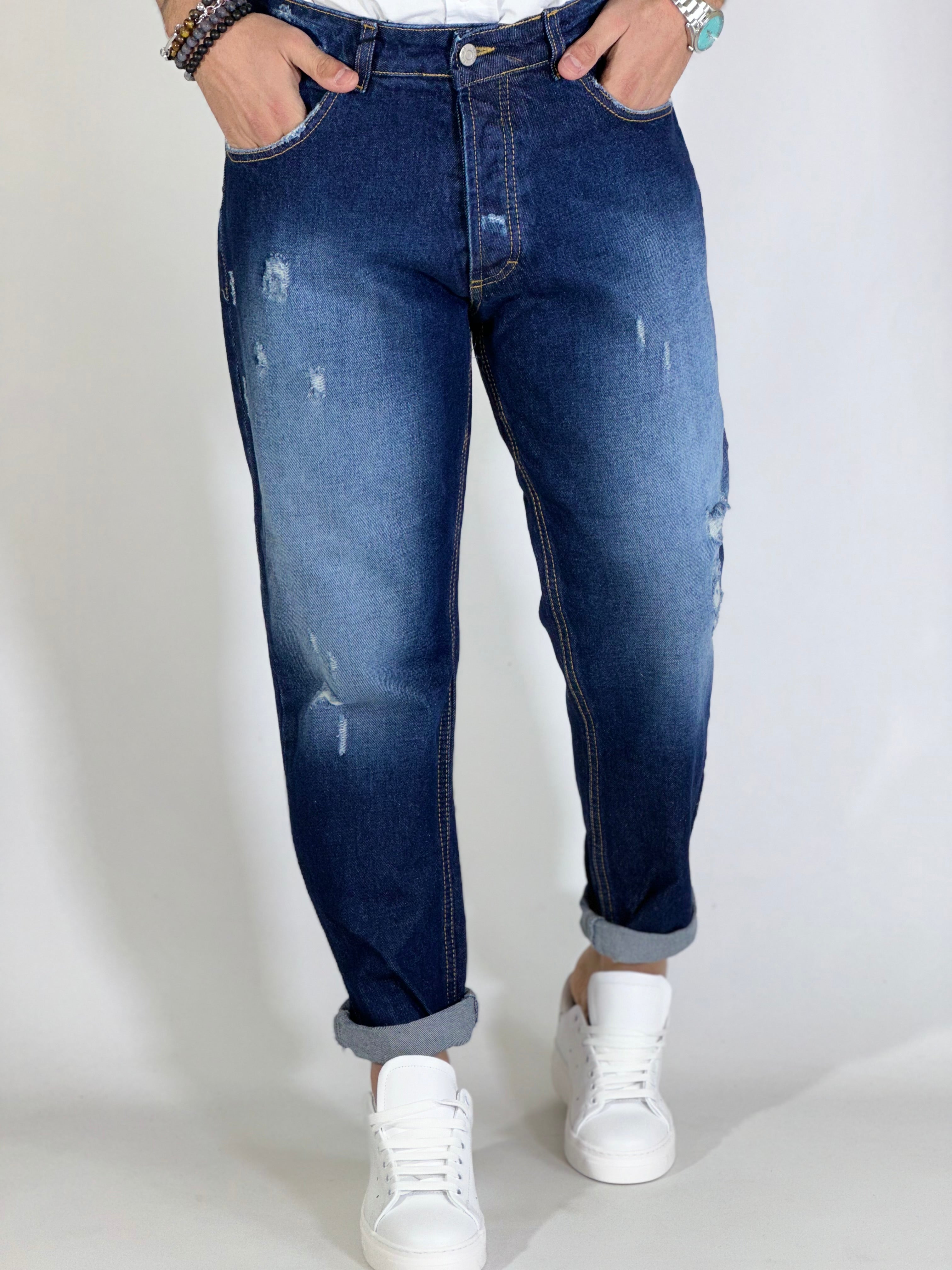 Jeans loose fit BLU100