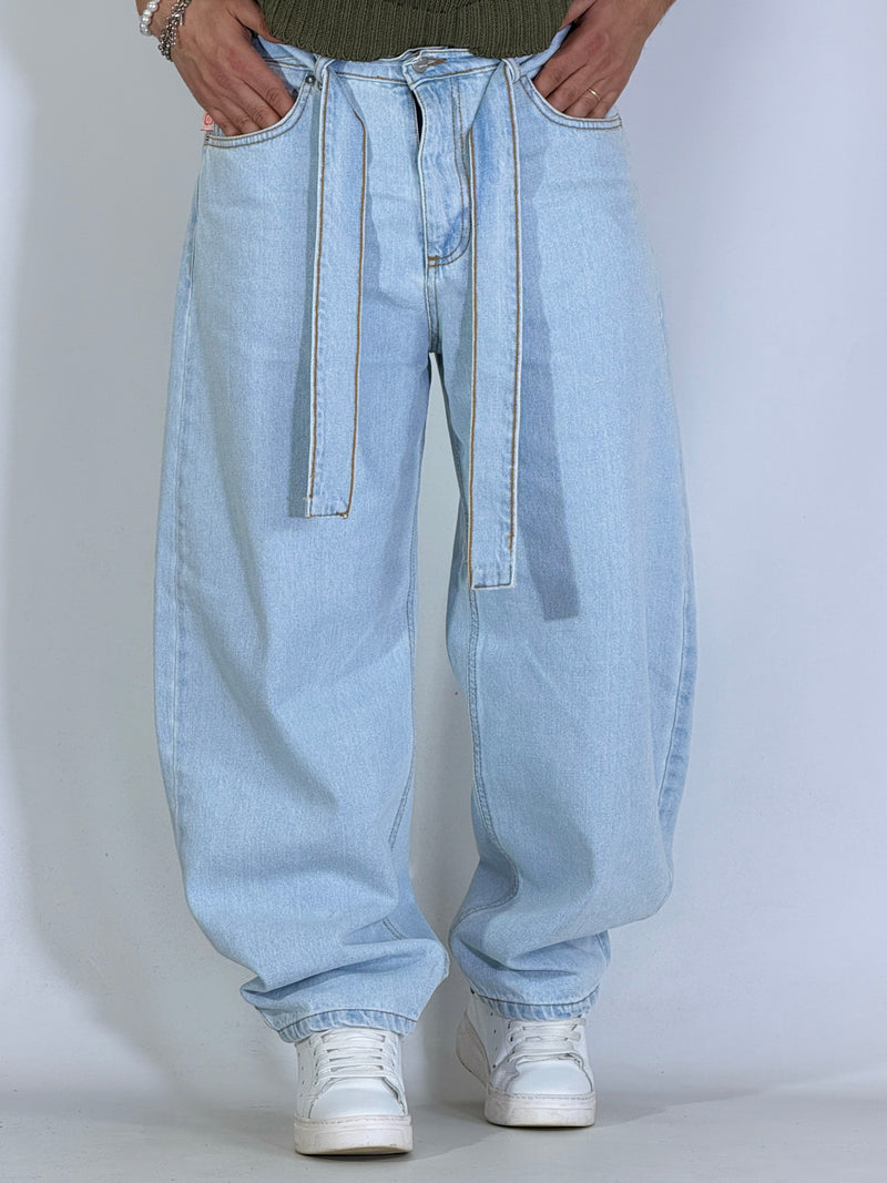 Jeans balloon chiaro ELPASO