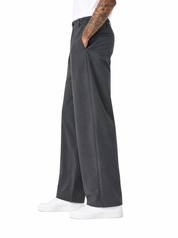 COMPTON Pantalone palazzo grigio
