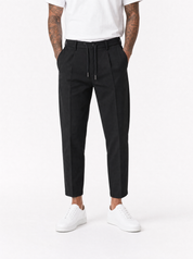 ESPERIA Pantalone con coulisse nero