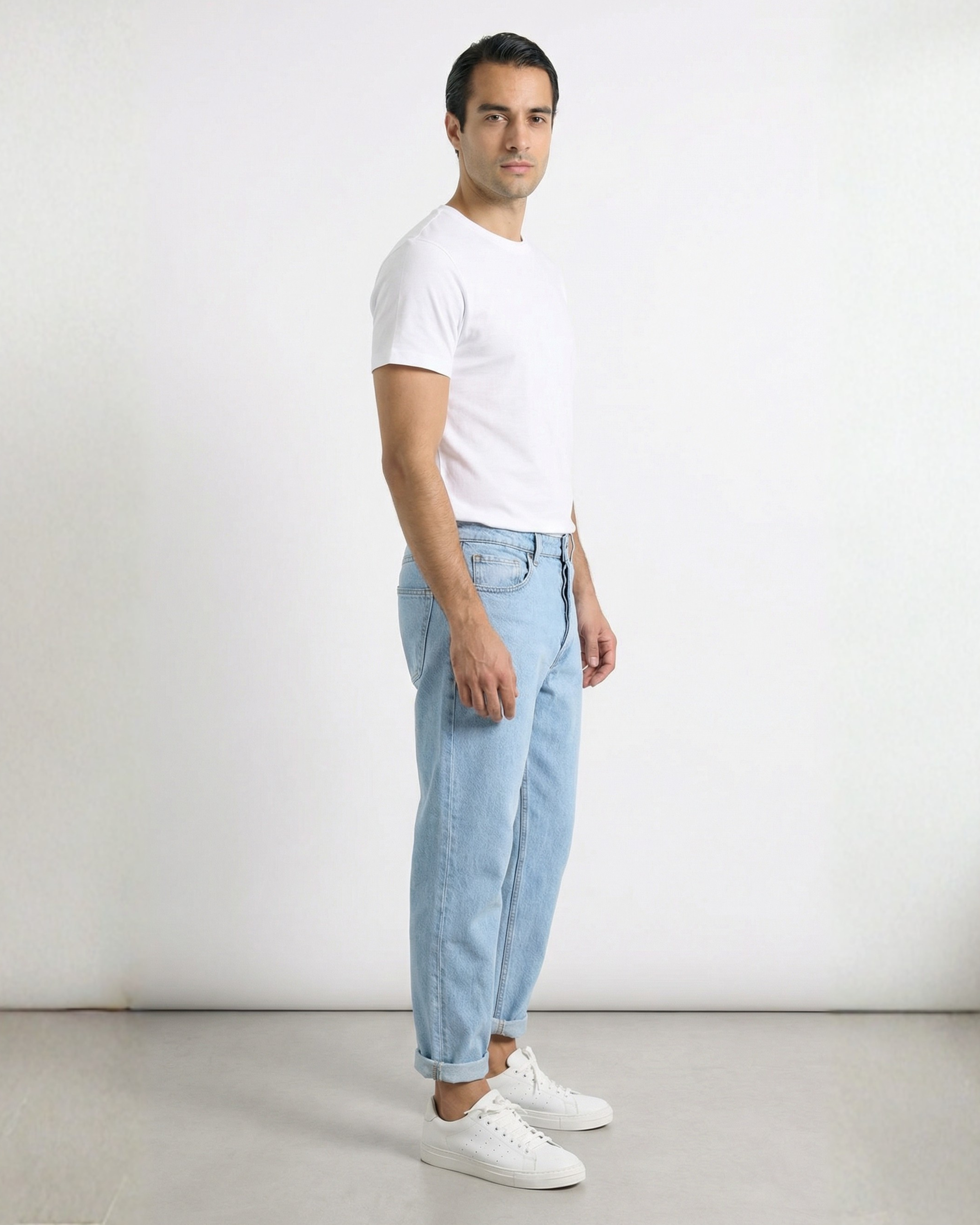 Empire · Jeans loose fit chiaro