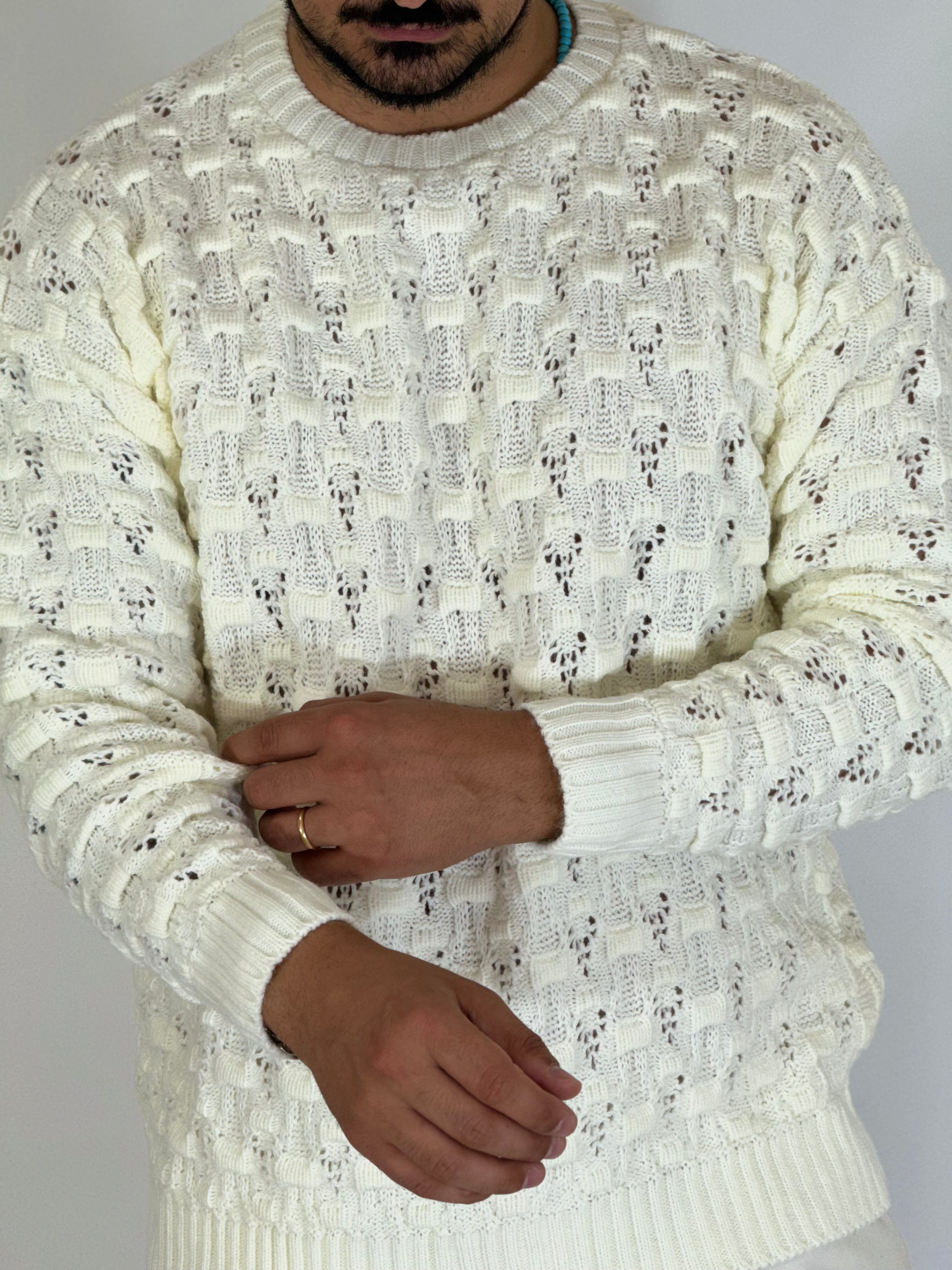 Maglione panna AUSTIN