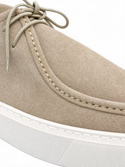 N73 Mocassino casual camoscio beige