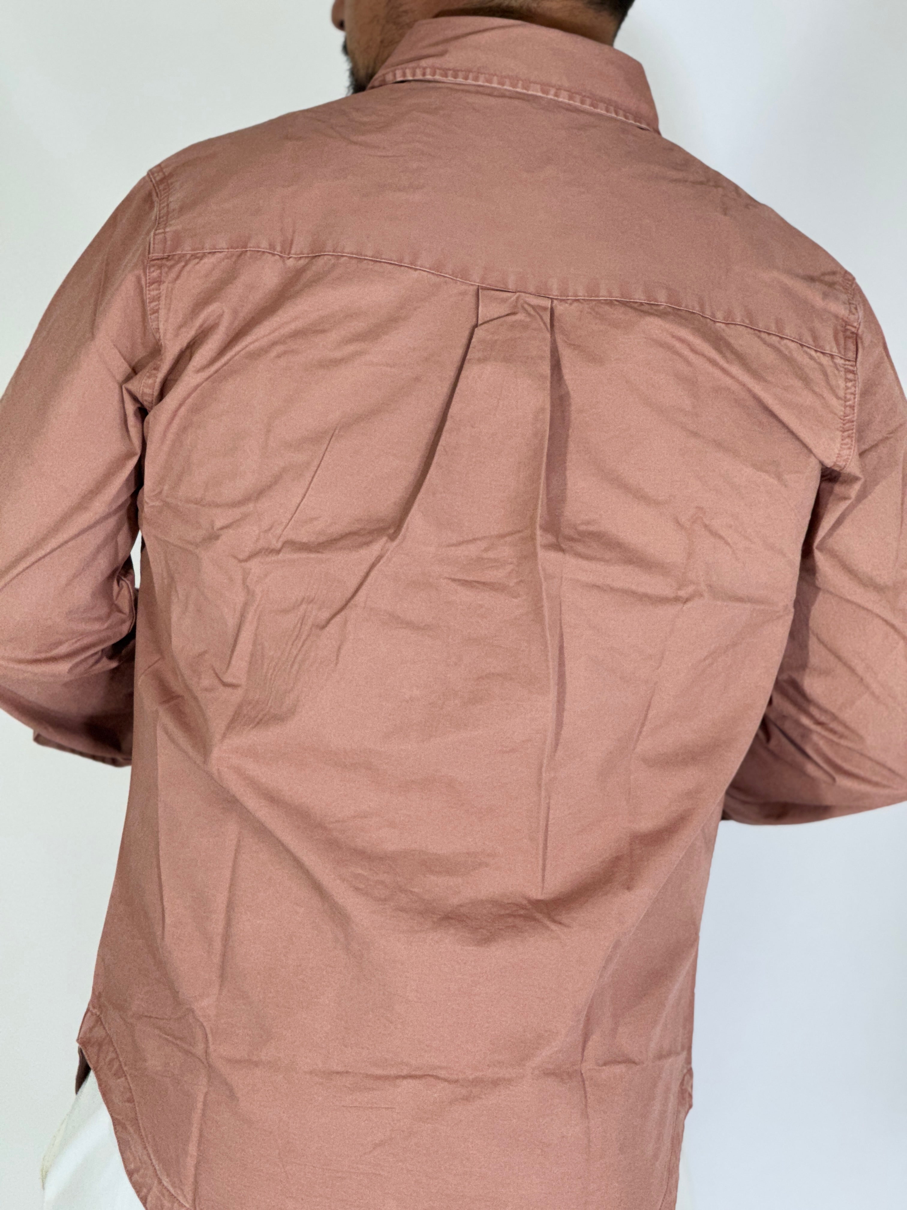 Camicia denim rosa BCO126