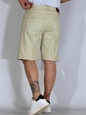 Bermuda jeans loose fit sabbiato YUCATAN