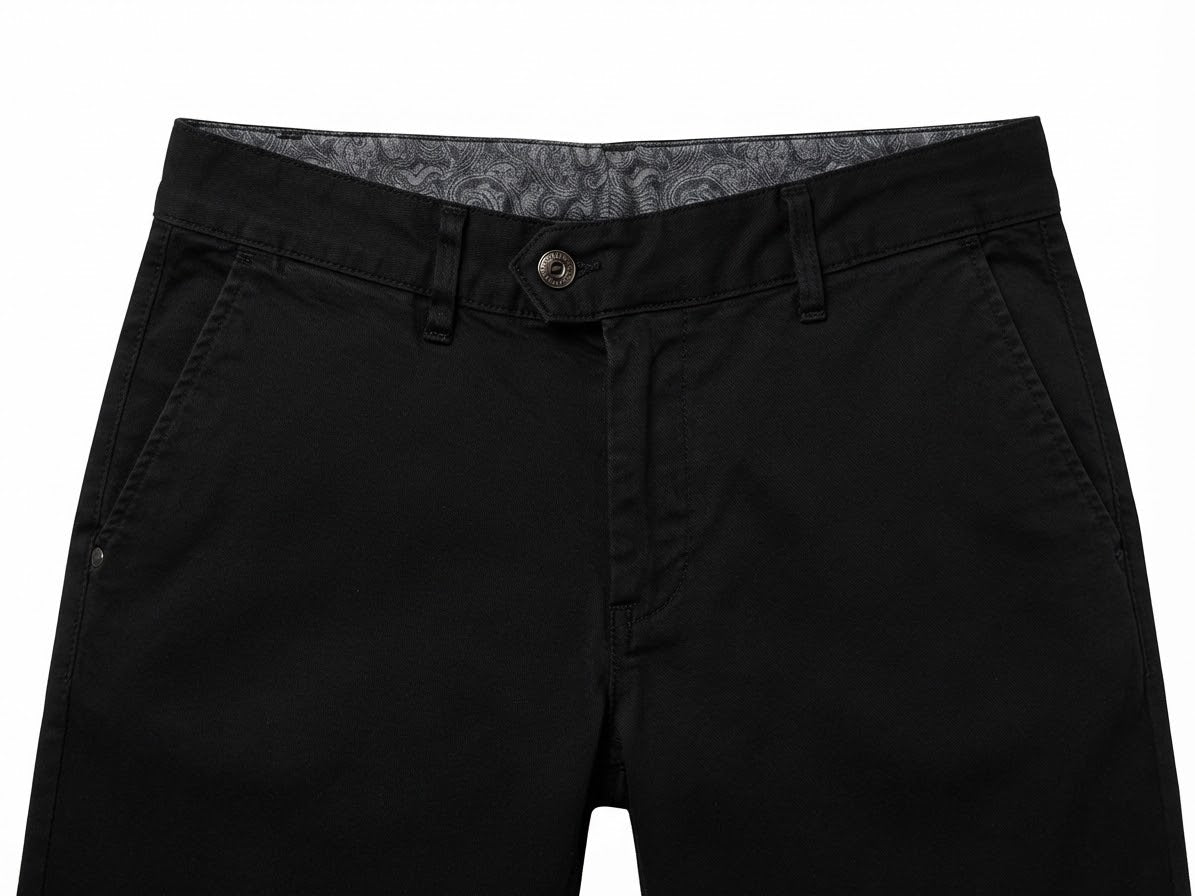 SIRIUS Pantalone slim fit nero